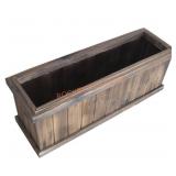 40" Wood Planter Box