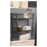 2-Tier Bathroom Storage Shelf