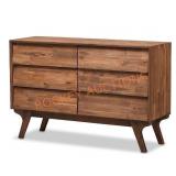Baxton Studio 6-Drawer Dresser