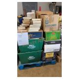 Entire Skid of Books