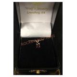 14k Y Pendant Necklace