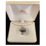 Sterling Silver Oval Locket