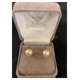 Sterling Pearl Earring