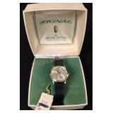 Signal Mens Two Tone Watch