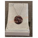 Stainless Steel Tree Of Life Necklace