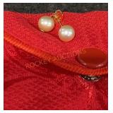 Pair Of Pearl Earrings