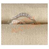 14ky .13 Diam. Curved Band