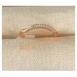 14kr .07 Diam. Curved Band