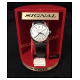 Signal Mans Silvertone Watch