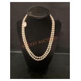 Pearl Double Layer Necklace