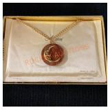 Ansoni Necklace With Wooden Pendant