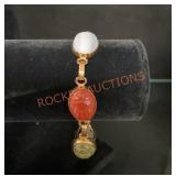 Gold Scarab Bracelet