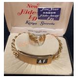 Hide-away Id Bracelet