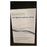 DeWeisn LED Lighted Makeup Mirror