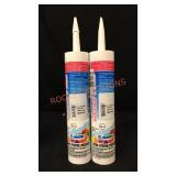 2 Bottles of White Caulk