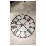 30" Metal Clock