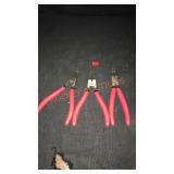 Set of 3 Craftsman Pliers