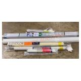 Levolor Blinds & Light Fixture