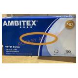 10 Cases Of 100ct Vinyl Gloves Sz M