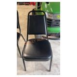 Lot Of 5 Black Chairs