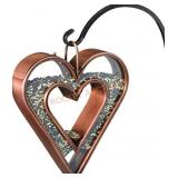 Heart Fly-thru Bird Feeder