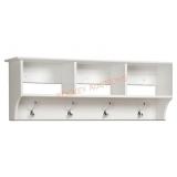 48" Entry Way Cubby Shelf
