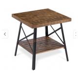 Carbon Loft Enjolras Wood/Steel End Table