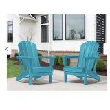 Lacuna Folding Adirondack Chair 2pc