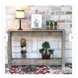 Rustic Entry Way Table 46"L