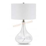 Clear Glass Table Lamp