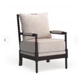 Furniture of America Digg Beige Accent Chair