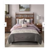 Madison Park Belle Purple Comforter Set