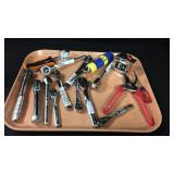Misc Tools: Ratchets, Measuring Tape, Screwdriver