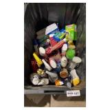 Bin Lot of Household Items