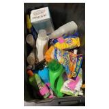 Miscellaneous Bin Lot of Household Items