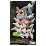Bin Lot of Cleaning Supplies&More