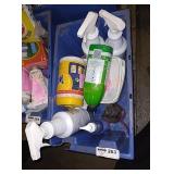 Cleaning supply bin