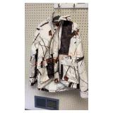 Size M White Camo Coat