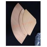 3 piece corner shelf