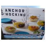 Anchor Hocking meal prep glass storage