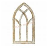 Rustic arrow church wood window