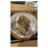 29" Clear Table Lamp