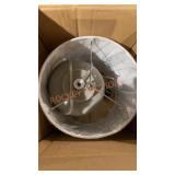 18.5" Gray Table Lamp