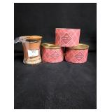 Yankee candle and wood wick lot