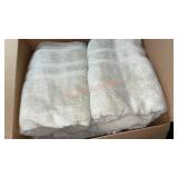 Box of Wamsutta Bath Towels