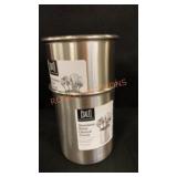 Salt Stainless Steel Utensil Crock
