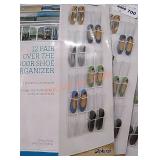 12 pair over the door shoe oeganizer