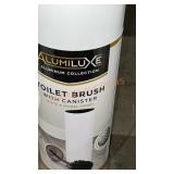AlumiLuxe Toilet Brush with Cannister