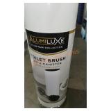 AlumiLuxe Toilet Brush with Cannister