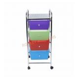 Mind Reader 4-Drawer Storage Cart Unit